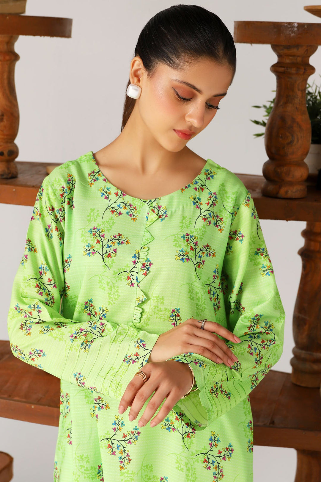 4248-PRINT-A DIGITAL PRINTED LINEN STITCHED