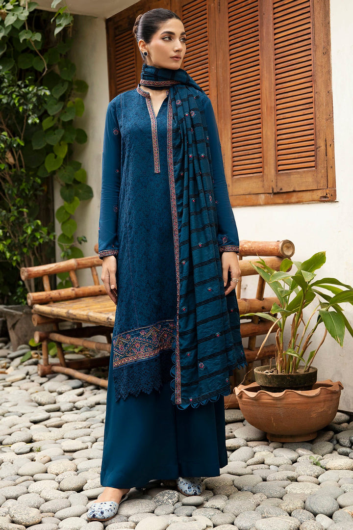 4274-ODETLE EMBROIDERED LINEN STITCHED