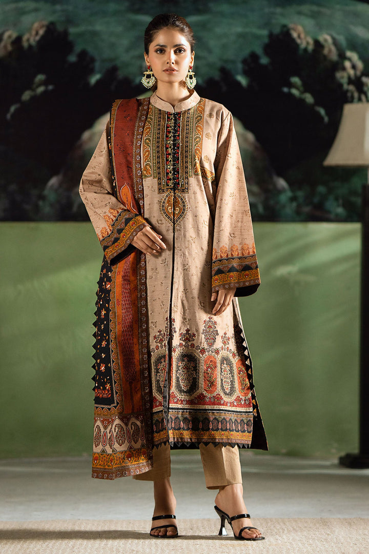 4382-NOORI DIGITAL PRINTED KHADDAR STITCHED