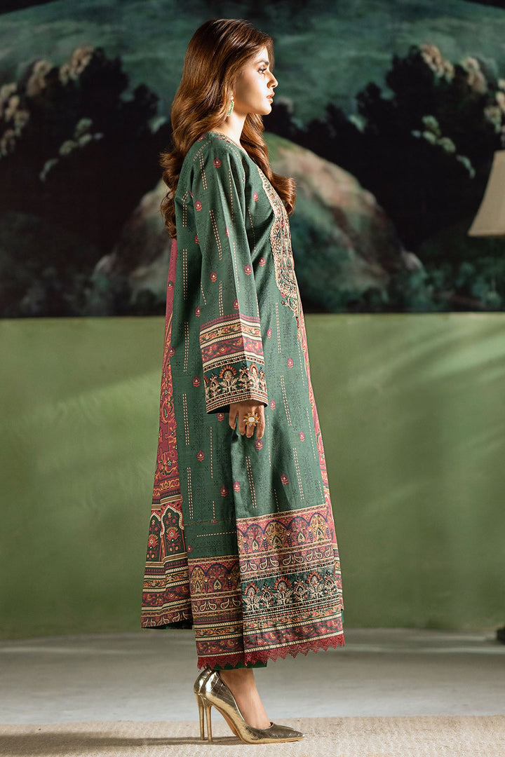 4383-ZEHNASEEB DIGITAL PRINTED KHADDAR STITCHED