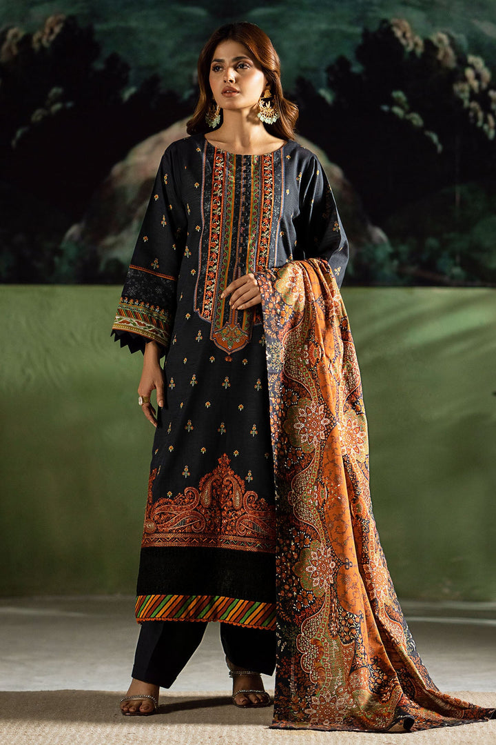 4384-MAHVE-HAYAT DIGITAL PRINTED KHADDAR STITCHED