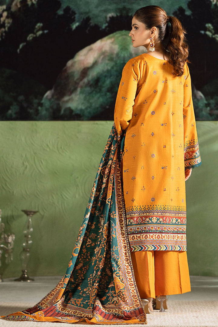 4388-MAAHRU DIGITAL PRINTED KHADDAR STITCHED