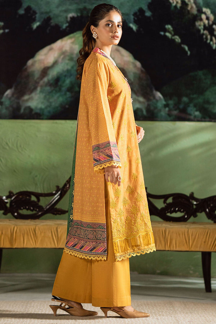 4389-MERAKI DIGITAL PRINTED KHADDAR STITCHED