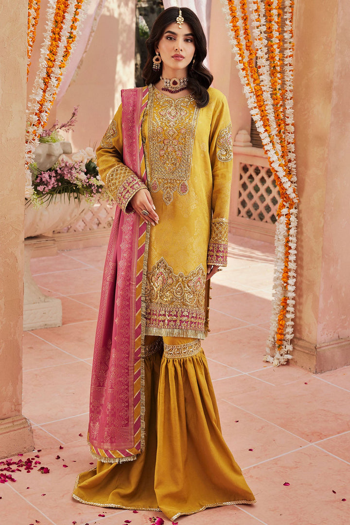 4397-DURE-NAJAF EMBROIDERED JACQUARD UNSTITCHED