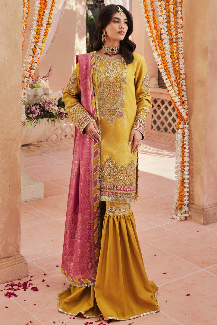 4397-DURE-NAJAF EMBROIDERED JACQUARD UNSTITCHED