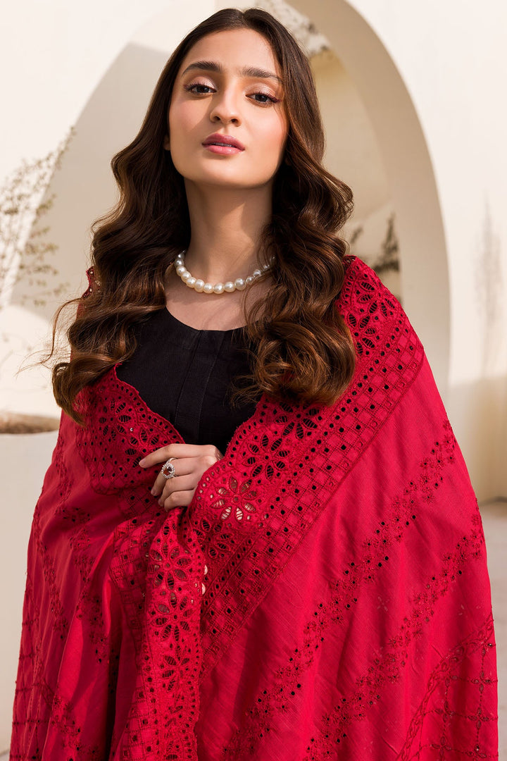 4509-NIMA EMBROIDERED KHADDAR SHAWL