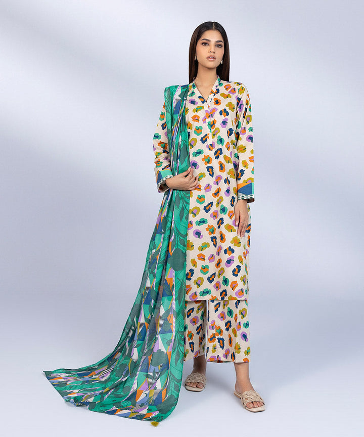 Printed Voile Dupatta