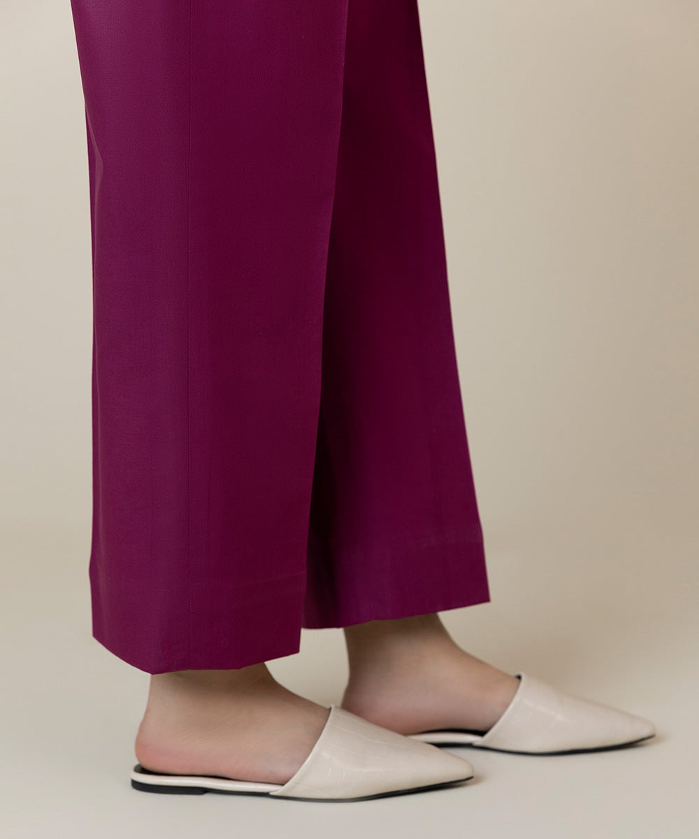 Dyed Cambric Trousers