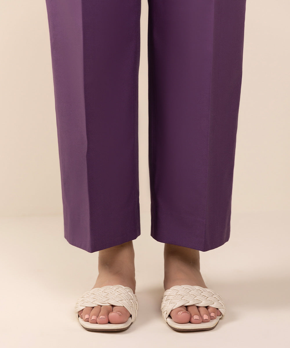 Dyed Cambric Trousers