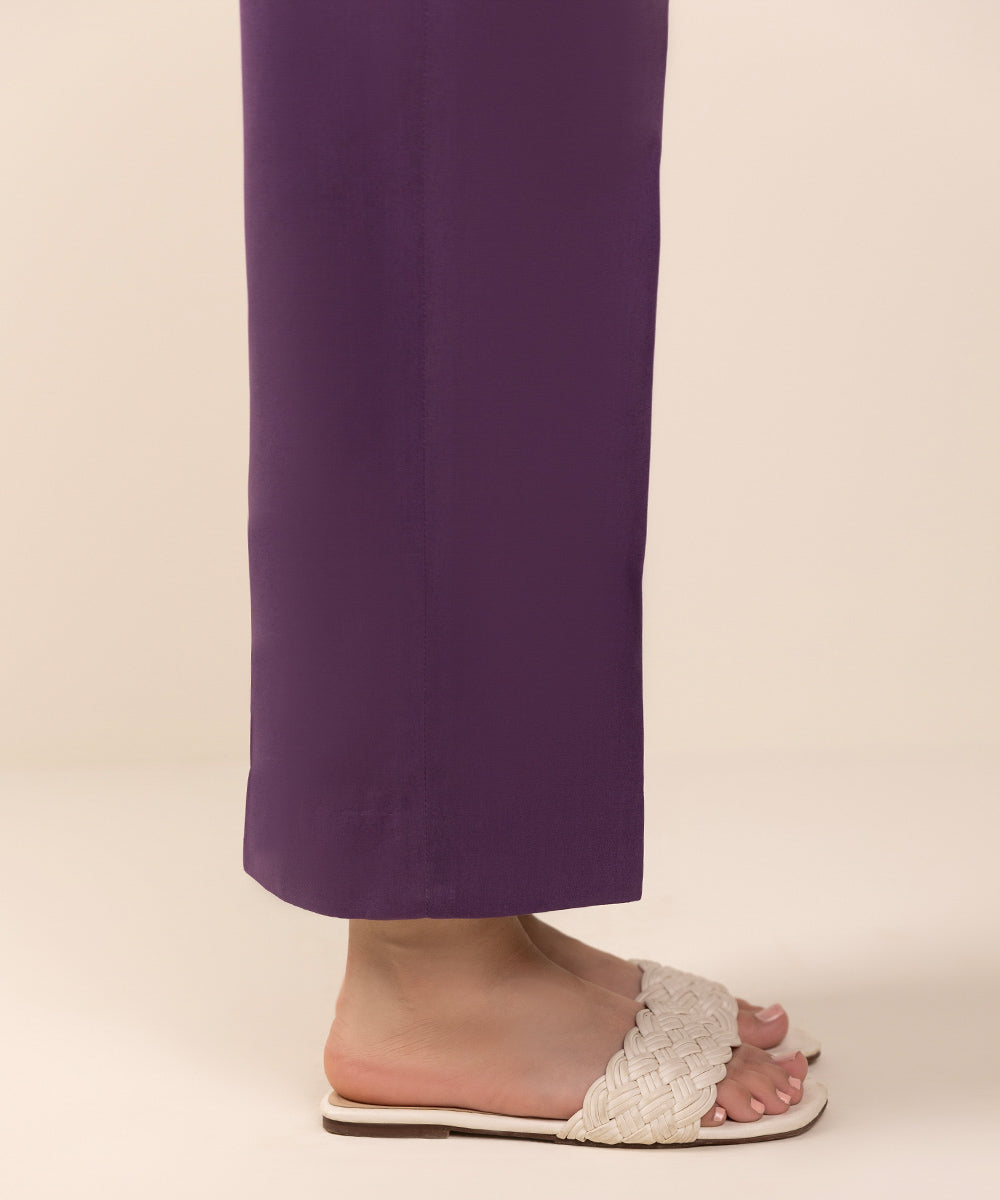 Dyed Cambric Trousers