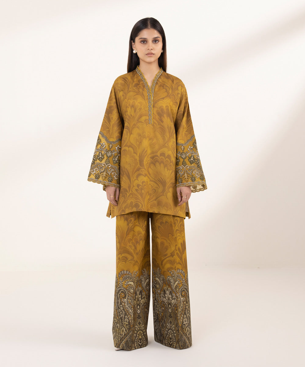 2 Piece - Embroidered Lawn Suit