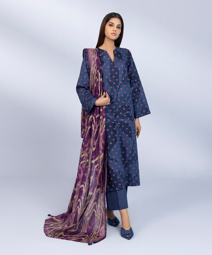 Printed Voile Dupatta