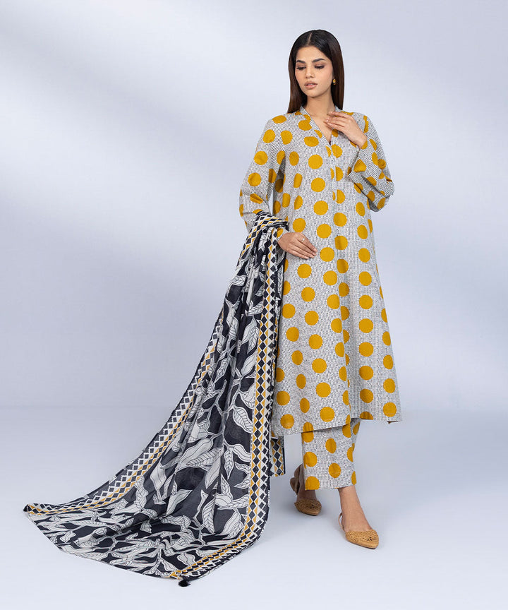 Printed Voile Dupatta