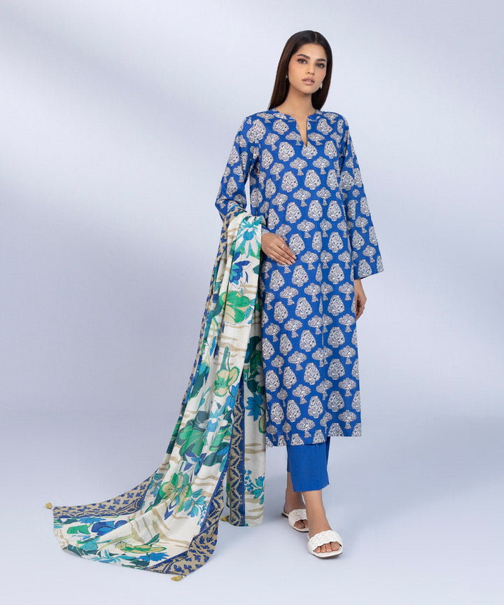 Printed Voile Dupatta