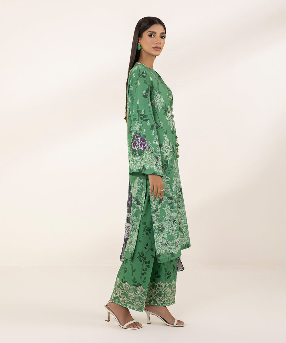 3 Piece - Embroidered Lawn Suit