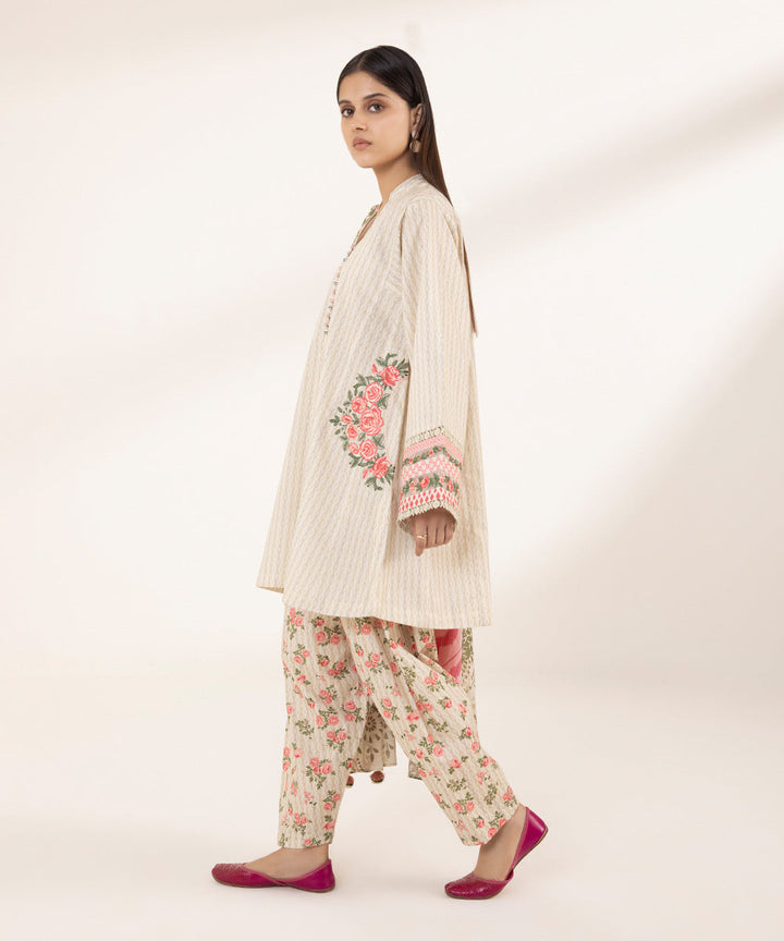 3 Piece - Embroidered Lawn Suit