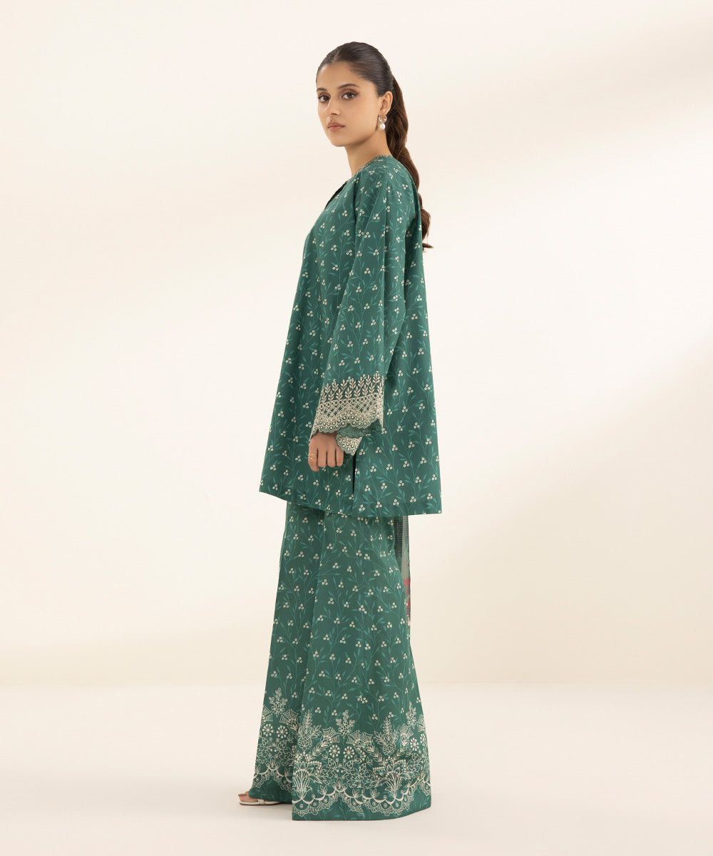 3 Piece - Embroidered Lawn Suit