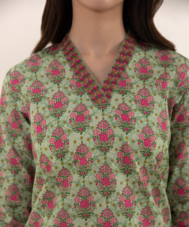 3 Piece - Embroidered Lawn Suit