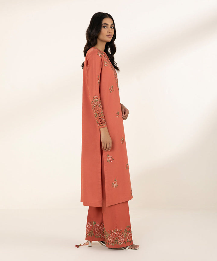 3 Piece - Embroidered Lawn Suit