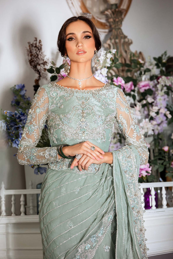 Maria B. Couture Sea Green MC-807