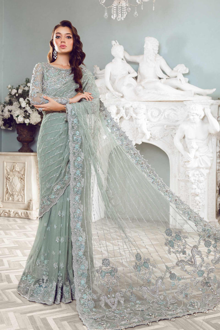 Maria B. Couture Sea Green MC-807